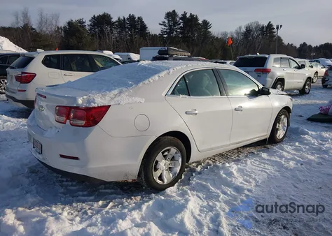 2015 Chevrolet Malibu Ls из США, поврежденный, VIN 1G11B5SL5FU152319